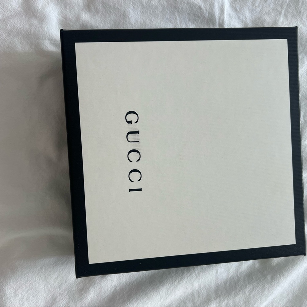 GUCCI Black Azalea Calfskin Heart Mini Bag Wristlet ORIGINAL PACKAGING - Picture 2 of 7